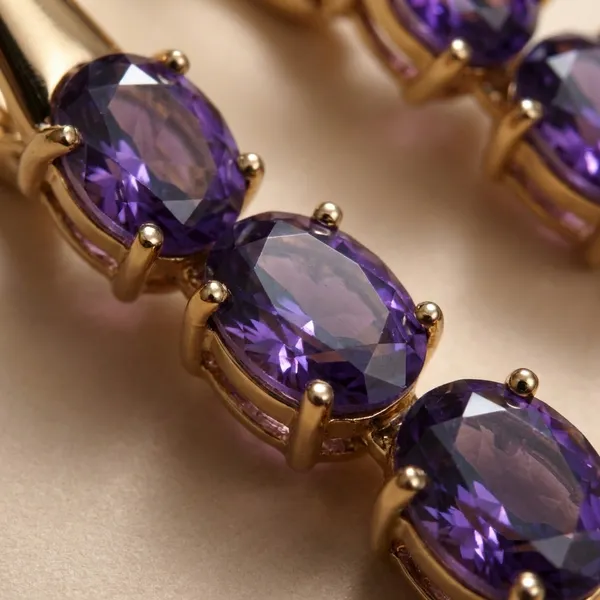Purple_Triple_Crystal_Drop_Ears_Anti_Tarnish_Earring_For_Women
