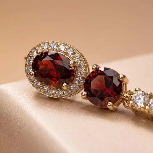 Red_Ruby_Dangle_Ears_Anti_Tarnish_Earring_For_Women