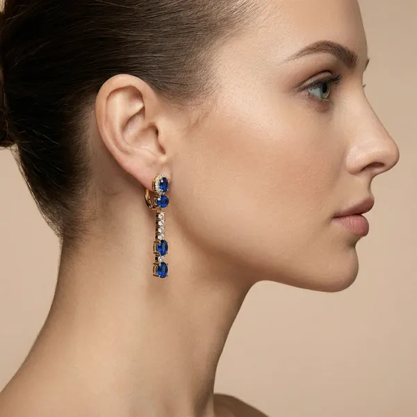 Blue_Crystal_Drop_Ears_Anti_Tarnish_Earring_For_Women