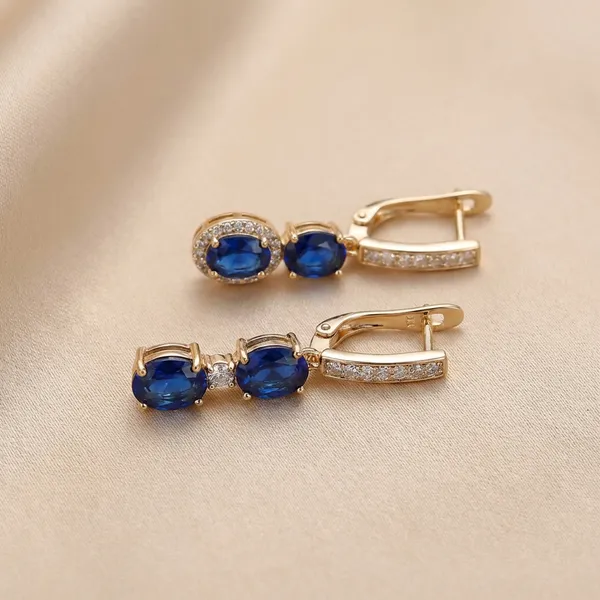 Blue_Crystal_Drop_Ears_Anti_Tarnish_Earring_For_Women