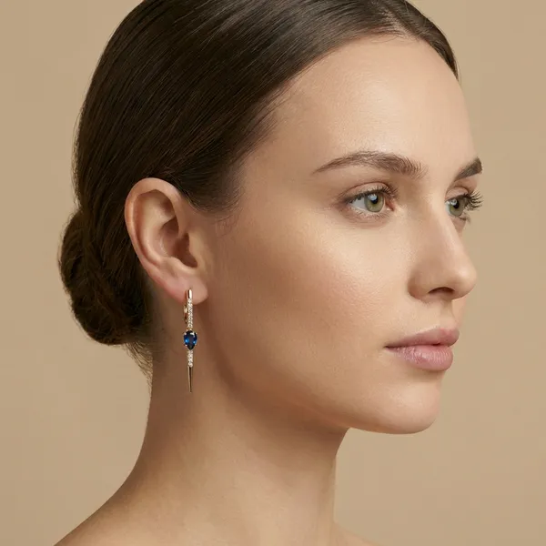 Blue_Crystal_Drop_Spike_Ears_Anti_Tarnish_Earring_For_Women