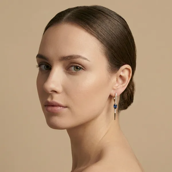 Blue_Crystal_Drop_Spike_Ears_Anti_Tarnish_Earring_For_Women