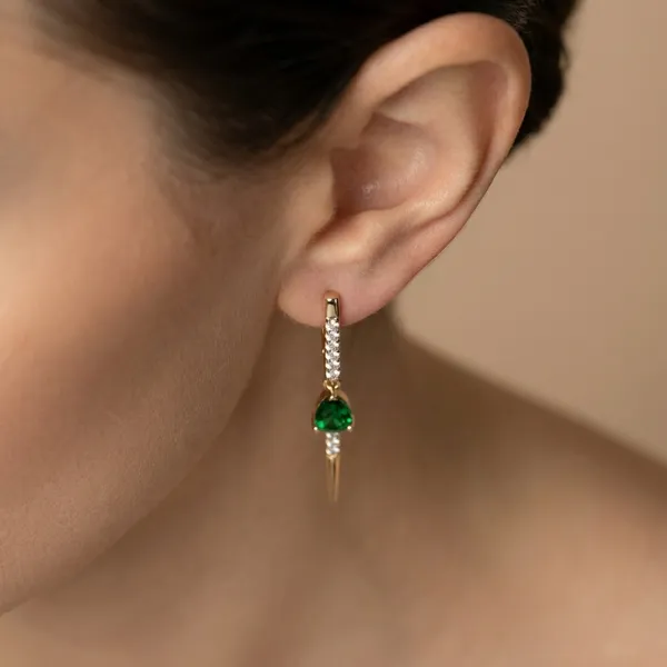 Green_Crystal_Drop_Spike_Ears_Anti_Tarnish_Earring_For_Women