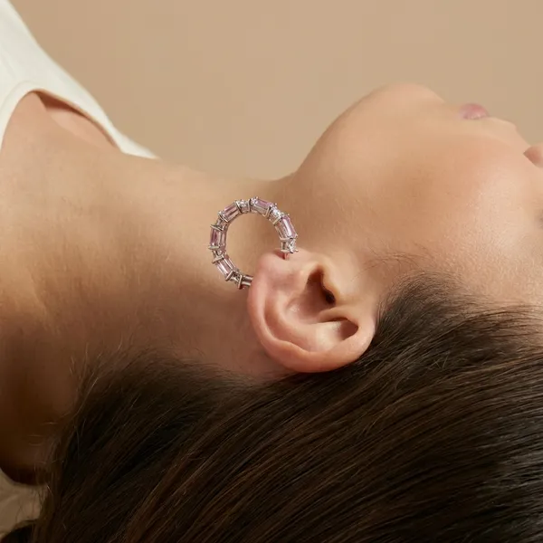 Pink_&_White_Stone_Gold_Hoop_Ears_Anti_Tarnish_Earring_For_Women