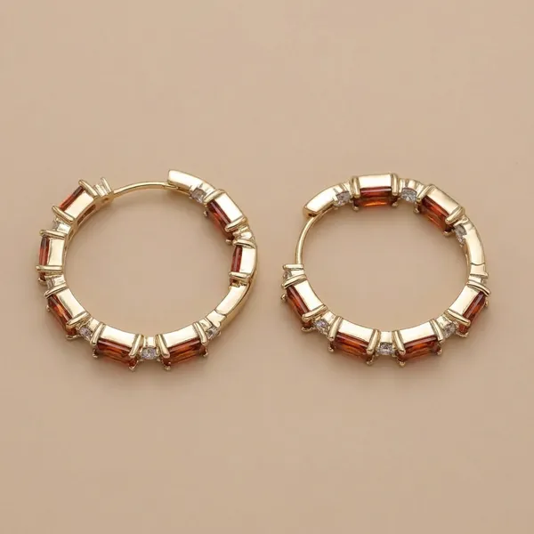 Red_Ruby_And_White_Stone_Gold_Hoop_Ears_Anti_Tarnish_Earring_For_Women