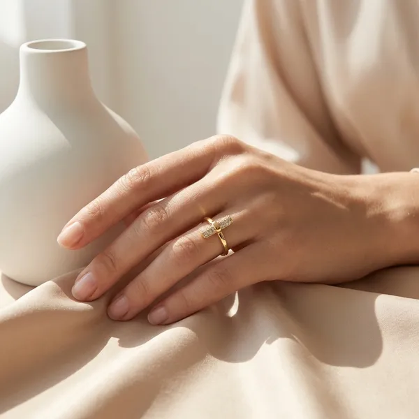 Gold_Diamond_Open_Band_Anti_Tarnish_Finger_Ring_For_Women