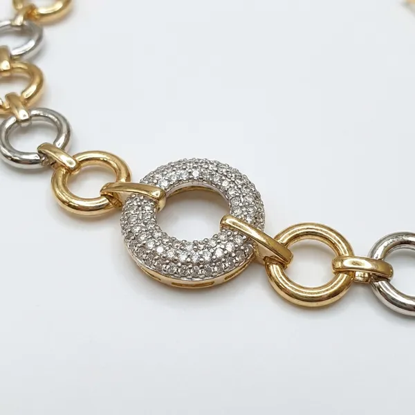 Gold_And_Silver_Twotone_Pave_Anti_Tarnish_Bracelet_For_Women