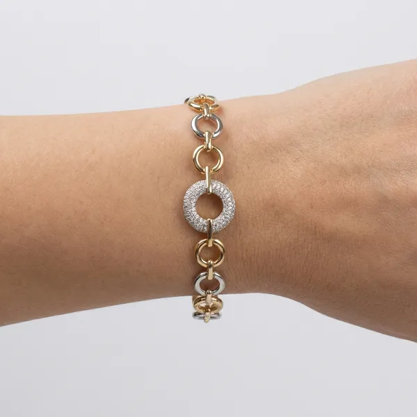 Gold_And_Silver_Twotone_Pave_Anti_Tarnish_Bracelet_For_Women