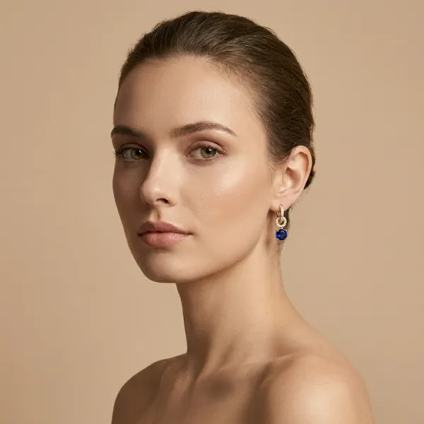 Blue_Round_Crystal_Dangle_Hoop_Ears_Anti_Tarnish_Earring_For_Women
