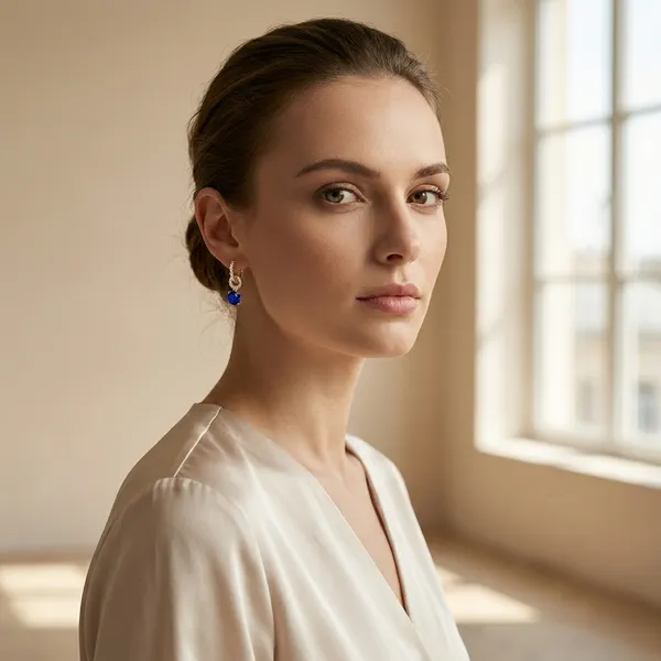 Blue_Round_Crystal_Dangle_Hoop_Ears_Anti_Tarnish_Earring_For_Women