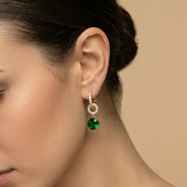 Green_Round_Crystal_Dangle_Hoop_Ears_Anti_Tarnish_Earring_For_Women