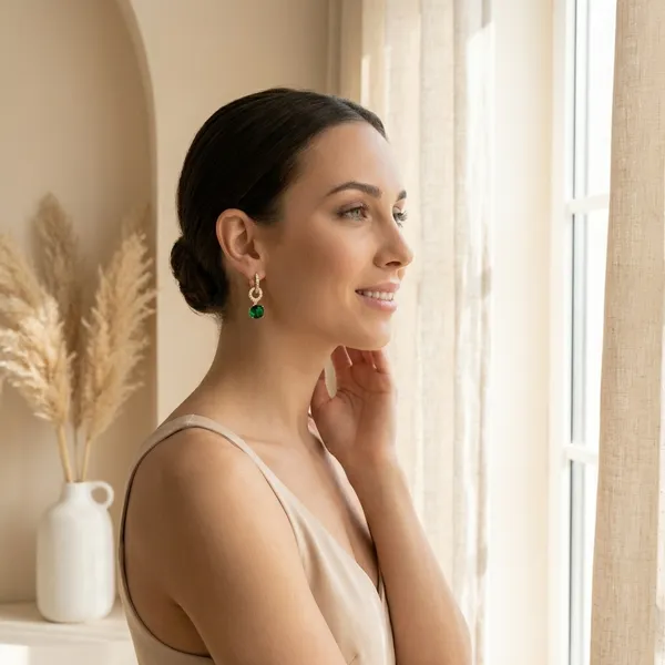 Green_Round_Crystal_Dangle_Hoop_Ears_Anti_Tarnish_Earring_For_Women