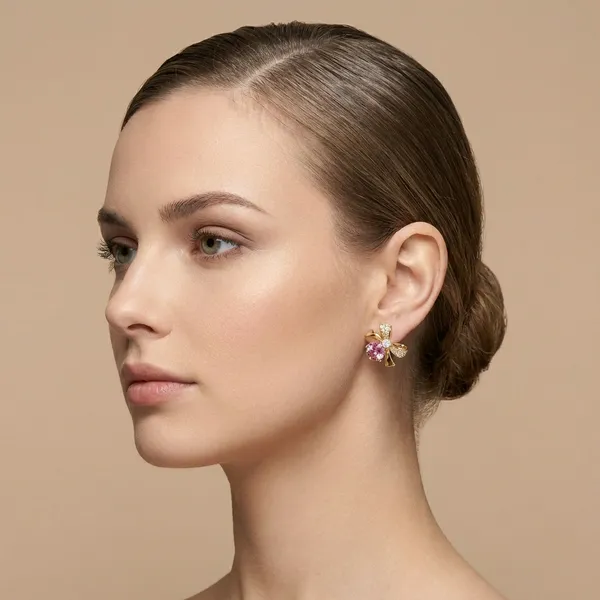 Pink_Crystal_Bow_Stud_Ears_Anti_Tarnish_Earring_For_Women