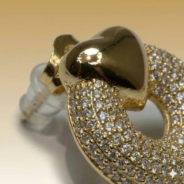 Gold_Micro_Pave_Dome_Stud_Ears_Anti_Tarnish_Earring_For_Women