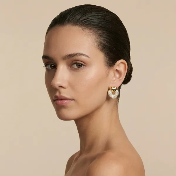 Gold_Micro_Pave_Dome_Stud_Ears_Anti_Tarnish_Earring_For_Women