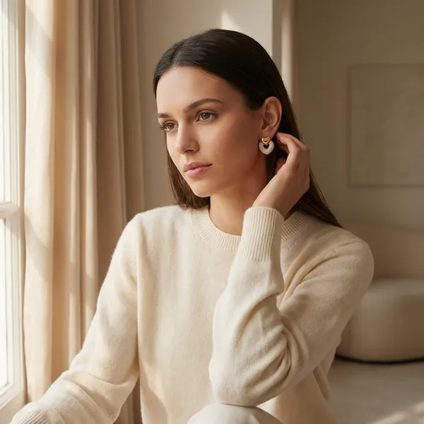 Gold_Micro_Pave_Dome_Stud_Ears_Anti_Tarnish_Earring_For_Women