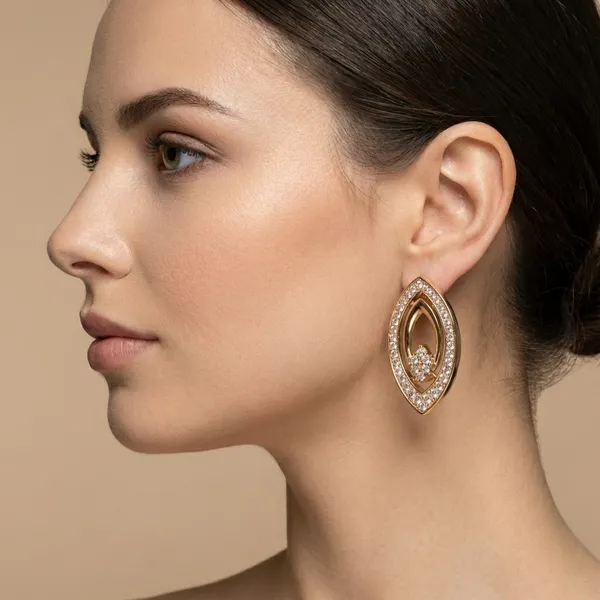 Gold_Double_Marquise_Crystal_Stud_Ears_Anti_Tarnish_Earring_For_Women