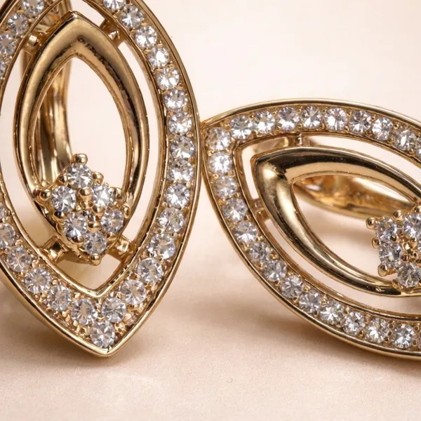 Gold_Double_Marquise_Crystal_Stud_Ears_Anti_Tarnish_Earring_For_Women