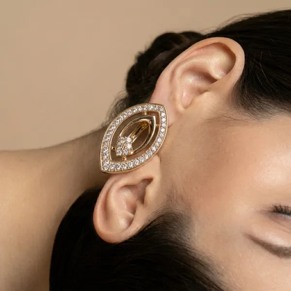 Gold_Double_Marquise_Crystal_Stud_Ears_Anti_Tarnish_Earring_For_Women
