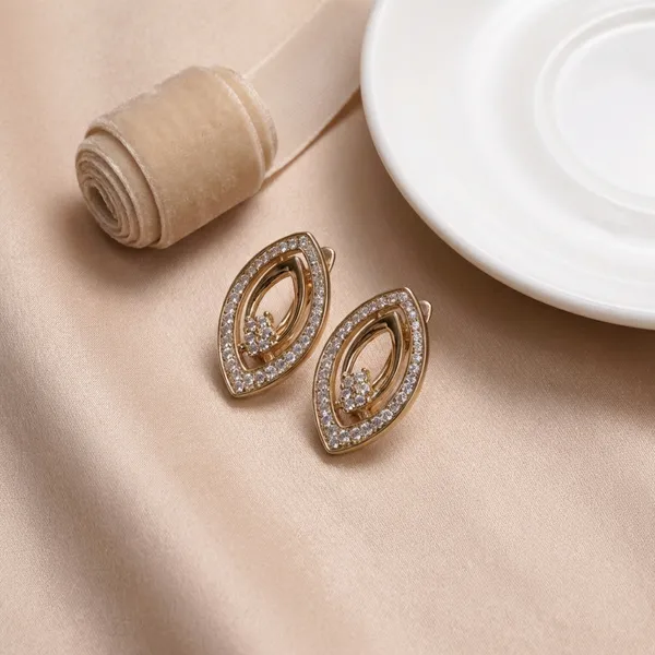 Gold_Double_Marquise_Crystal_Stud_Ears_Anti_Tarnish_Earring_For_Women