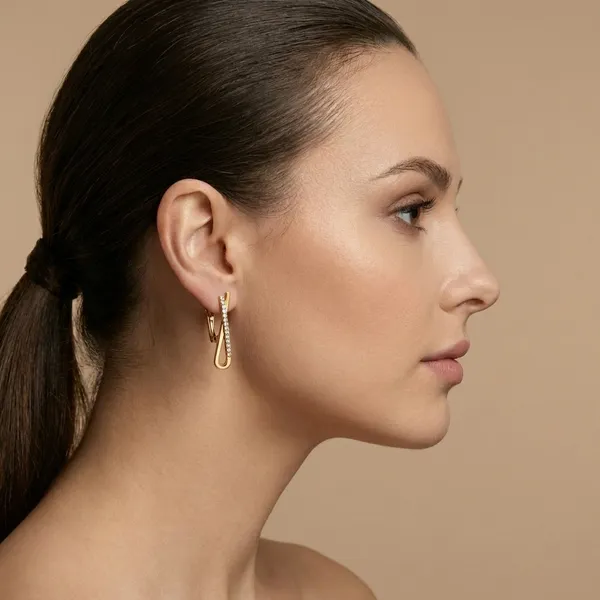 Gold_Elegant_Twist_Loop_Ears_Anti_Tarnish_Earring_For_Women