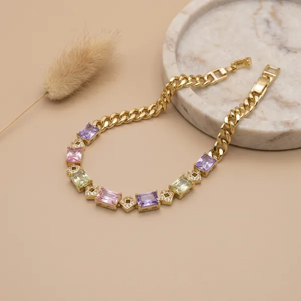 Multicolor_Pastel_Anti_Tarnish_Bracelet_For_Women