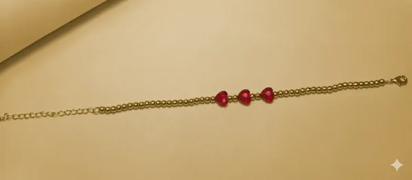 Red_Ruby_Heart_Beads_Anti_Tarnish_Bracelet_For_Women