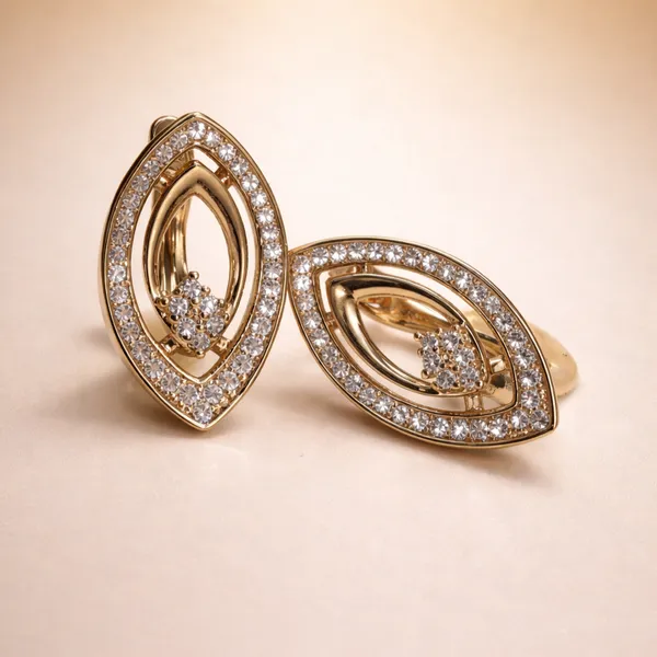 Gold_Double_Marquise_Crystal_Stud_Ears_Anti_Tarnish_Earring_For_Women
