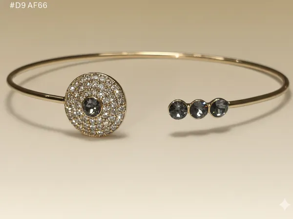Grey_Crystal_Halo_Elegance_Anti_Tarnish_Ring_Bracelet_For_Women