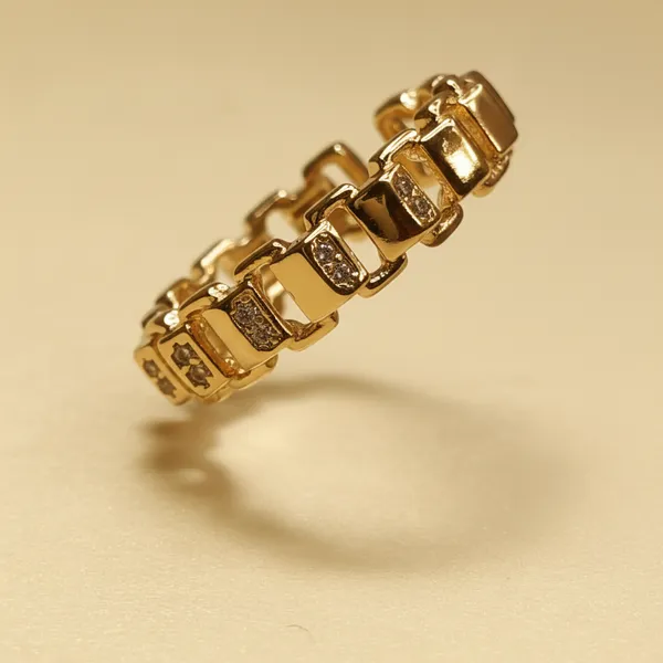 Gold_Chain_Link_Crystal_Band_Anti_Tarnish_Finger_Ring_For_Women