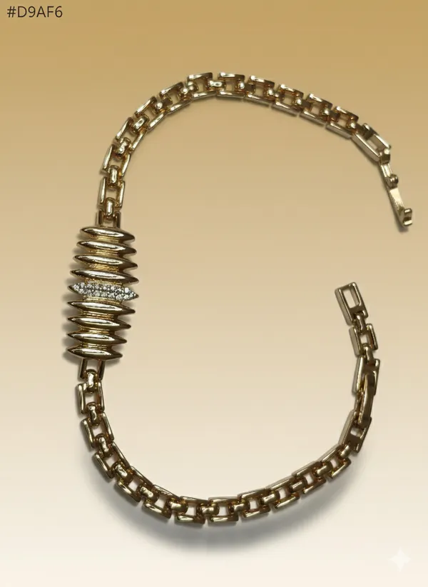 Gold_And_Silver_Ribbed_Cuff_Anti_Tarnish_Bracelet_For_Women