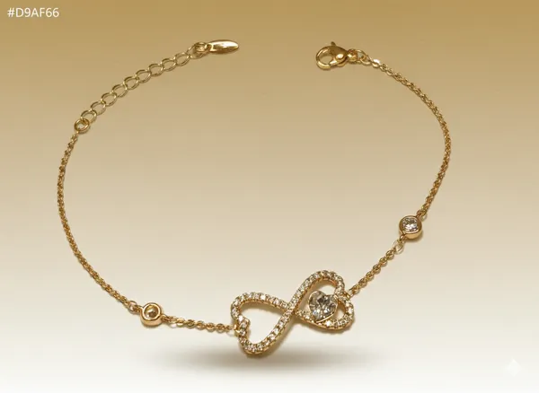 Gold_And_Silver_Infinity_Heart_Anti_Tarnish_Bracelet_For_Women