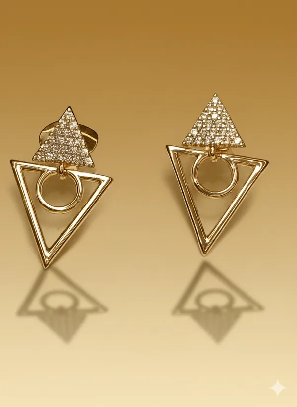 Gold_Geometric_Triangle_Drop_Ears_Anti_Tarnish_Earring_For_Women
