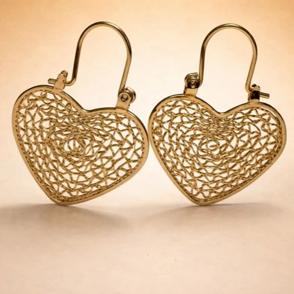 Gold_Woven_Heart_Dangle_Ears_Anti_Tarnish_Earring_For_Women