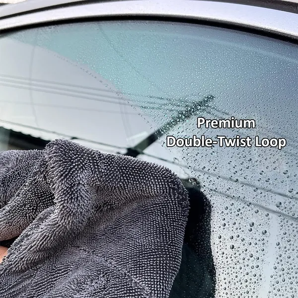 Blue_And_Grey_1200_Gsm_Microfiber_Cloth_For_Car_Care