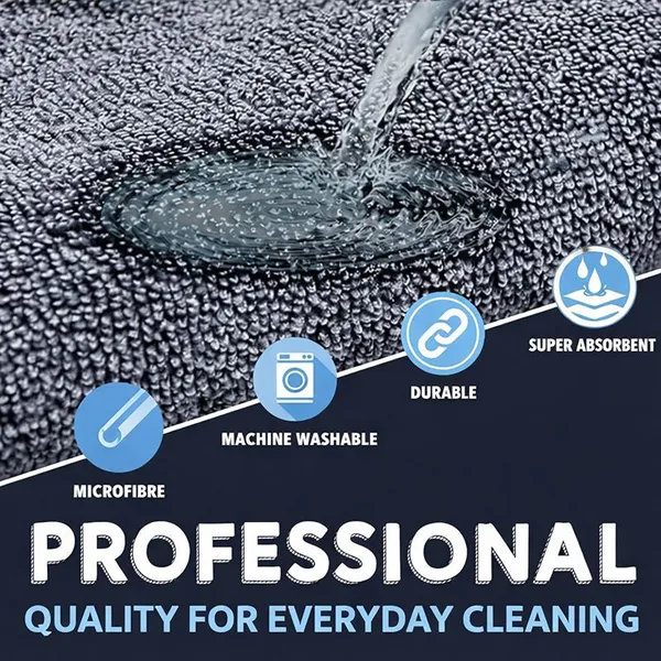 Blue_And_Grey_1200_Gsm_Microfiber_Cloth_For_Car_Care