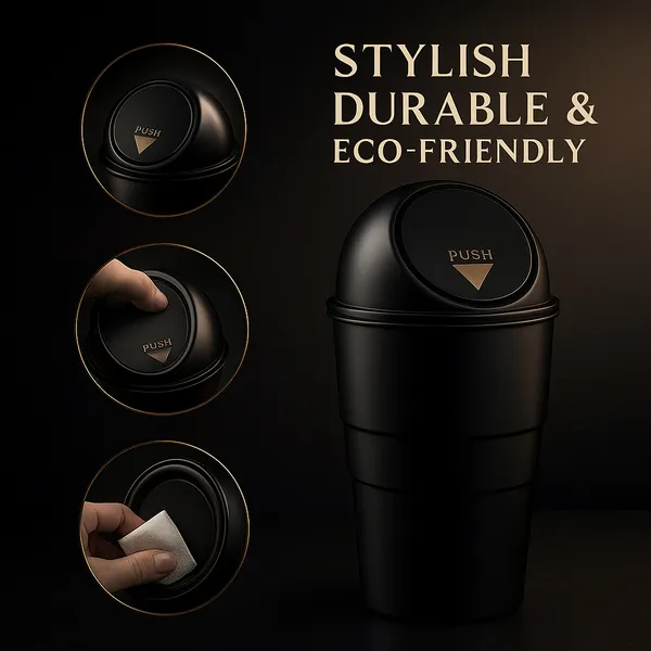 Black_Premium_Trash_Can_For_Car
