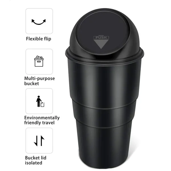 Black_Premium_Trash_Can_For_Car