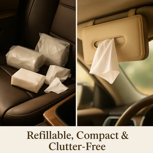 Beige_And_Black_Tissue_Holder_For_Car
