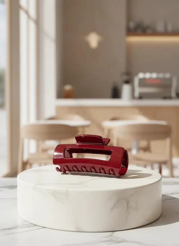 Hair_Claw_Clips_for_Women_&Girls_CLOVA_Cloud_Clip:_UNBREAKABLE_CLAW_CLIP_Thick_Thin_Hair,_Strong_Hold_Matte_Square_Hair_Clips_Large_Non-Slip_Strong_Hold_Hair_Accessories_(Red)