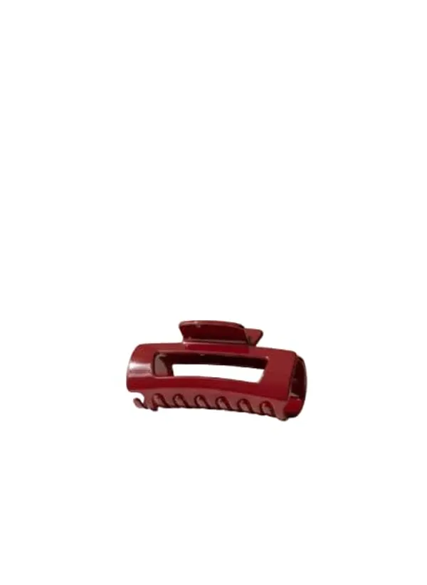 Hair_Claw_Clips_for_Women_&Girls_CLOVA_Cloud_Clip:_UNBREAKABLE_CLAW_CLIP_Thick_Thin_Hair,_Strong_Hold_Matte_Square_Hair_Clips_Large_Non-Slip_Strong_Hold_Hair_Accessories_(Red)