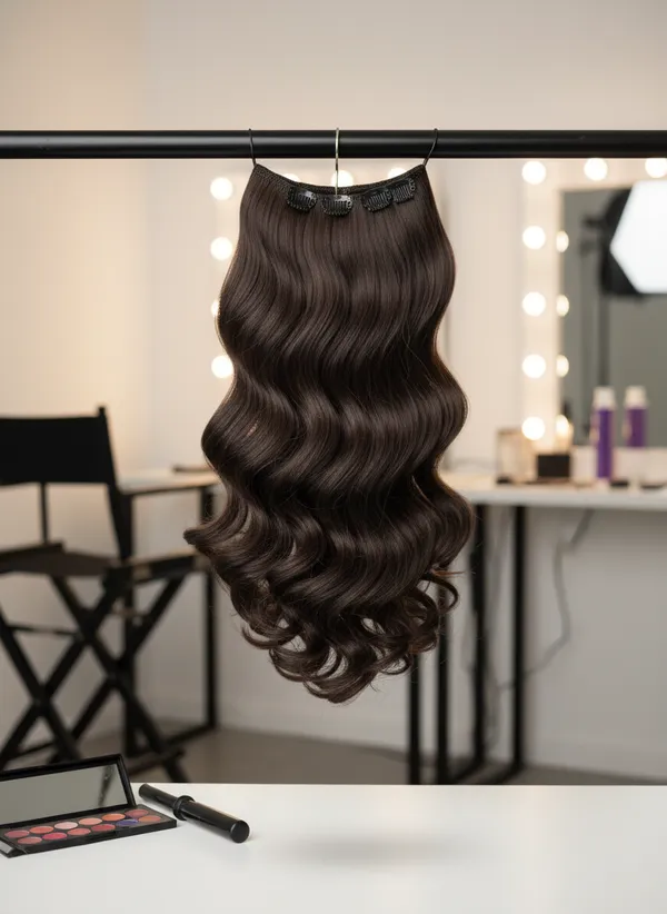 Dark_Truffle_Waves_Clip-In_Hair_Extension