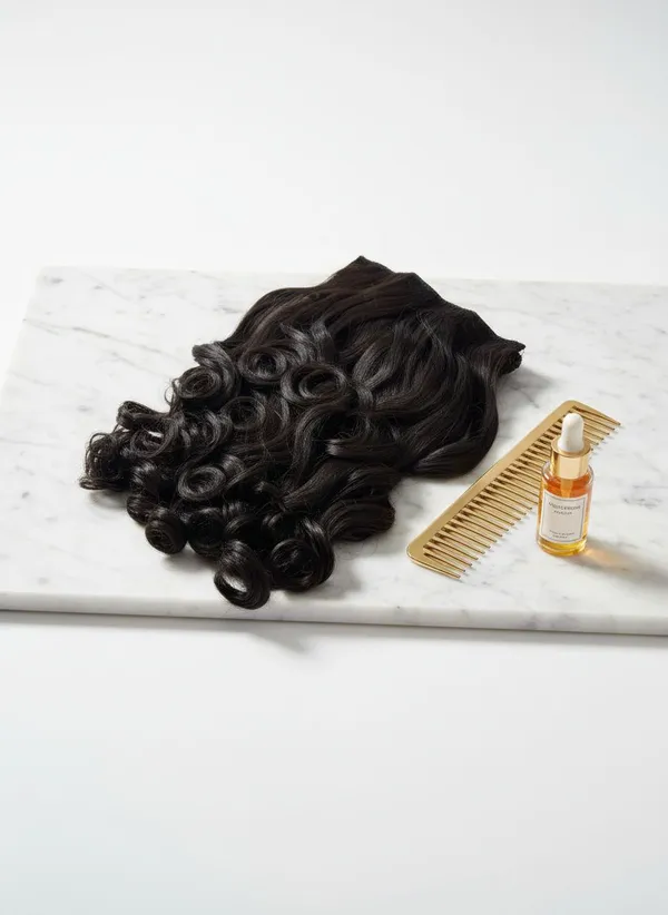 Raven_Curl_CLIP-in_Hair_Extension_–_Shade:_Chinese