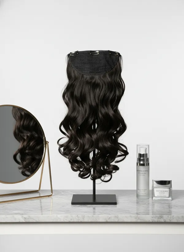 Raven_Drop_CLIP-in_Hair_Extension_–_Shade:_1224-1