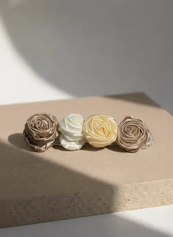 Pack_Of_4_Satin_Satin_Rose_Claw_Clip