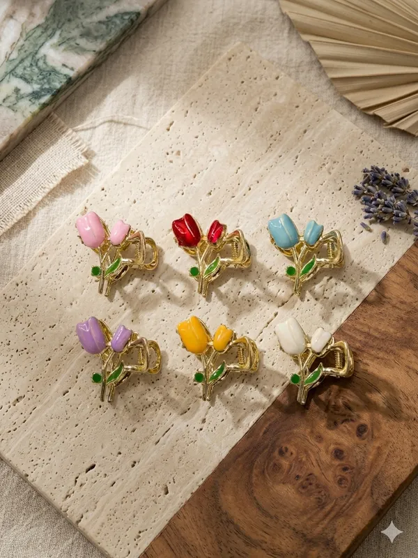 TULIP_FLOWER_CLAW_CLIP_