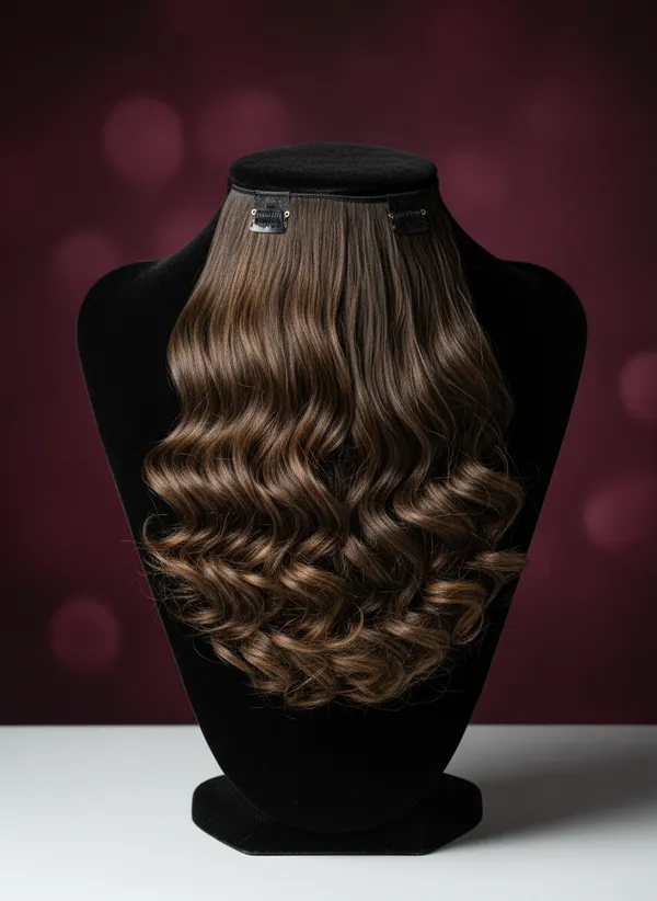 WARM_chocolate_BROWN_BALAYAGE_CLIP_IN_HAIR_EXTENSIONS