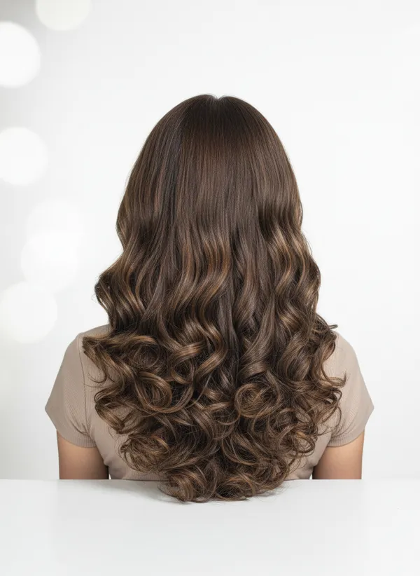 WARM_chocolate_BROWN_BALAYAGE_CLIP_IN_HAIR_EXTENSIONS