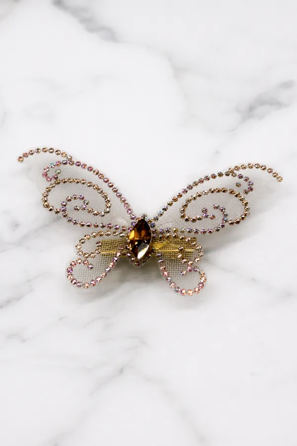 Pack_Of_2_Rose_Gold_Mesh_Fabric_And_Crystal_Stones_Metal_Clip_Crystal_Butterfly_Hair_Pin