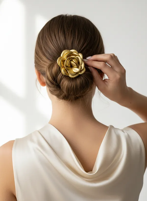PACK_OF_2_GOLD_ACRYLIC_GOLD_ROSE_HAIR_PIN
